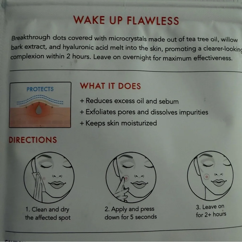 Rael Beauty Miracle Patch Microcrystal Spot Dot Bundle Of 3 - 9 Packs